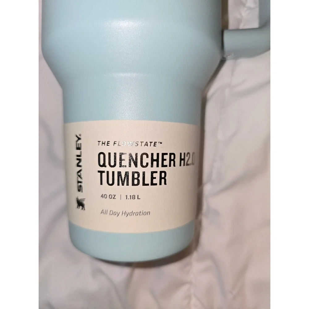 Stanley The Quencher H2.0 FlowState 30 oz Seafoam Vacuum Insulated Tumbler New - Picture 5 of 5